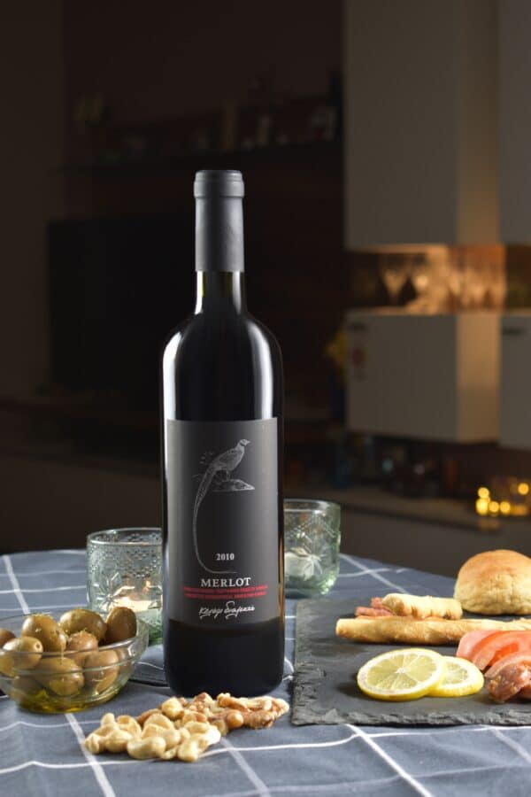Probieren Sie den griechischen Rotwein Merlot bei Filareti!