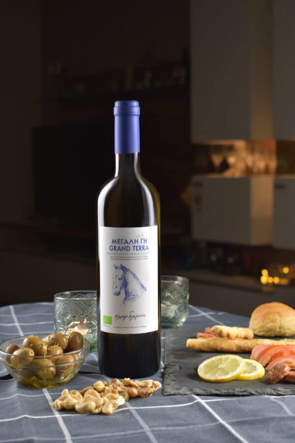 Probieren Sie den Weißwein Malagouzia von Kelari Dialekto bei Filareti!