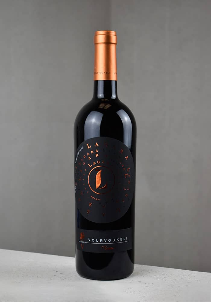 Griechischer Rotwein Lagara Red vom Hersteller Estate Vourvoukeli