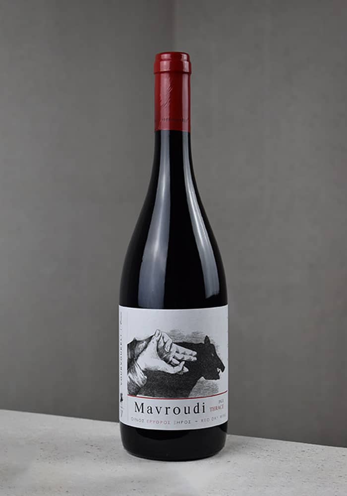 Griechischer Rotwein Mavroudi vom Hersteller Estate Vourvoukeli