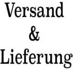 Versand und Lieferung